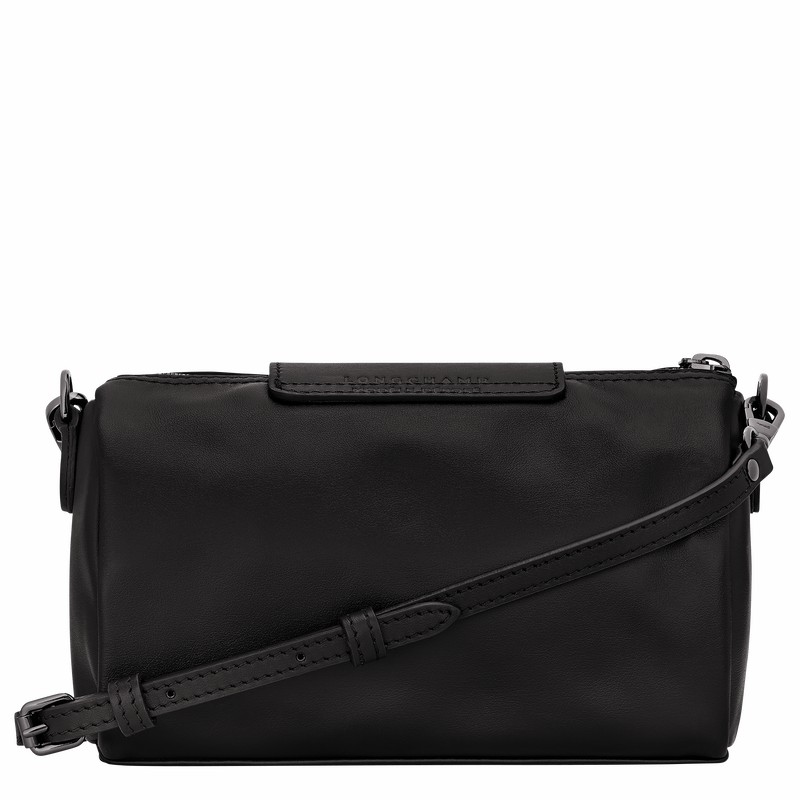 Sac Bandoulière Longchamp Le Pliage Xtra XS Femme Noir Soldes | 10255987001