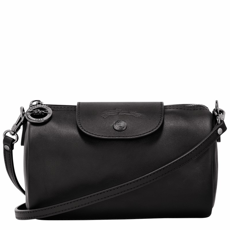 Sac Bandoulière Longchamp Le Pliage Xtra XS Femme Noir Soldes | 10255987001