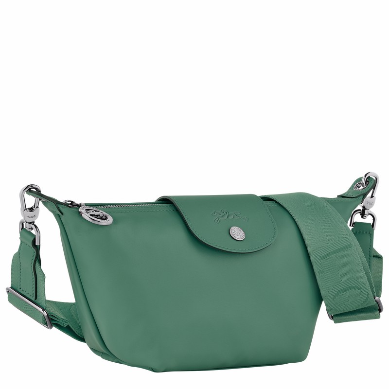 Sac Bandoulière Longchamp Le Pliage Xtra XS Femme Vert Olive Soldes | 10212987D90