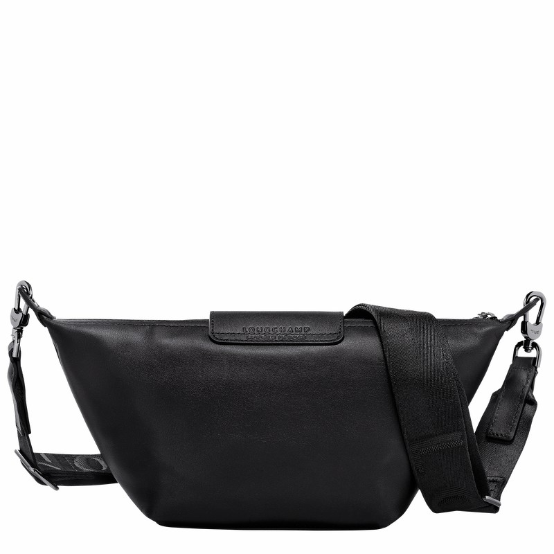 Sac Bandoulière Longchamp Le Pliage Xtra XS Femme Noir Soldes | 10212987001