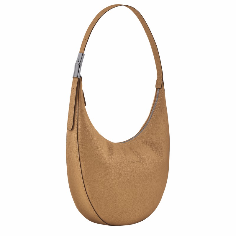 Sac Bandoulière Longchamp Le Roseau Essential L Femme Kaki Soldes | 10234968026