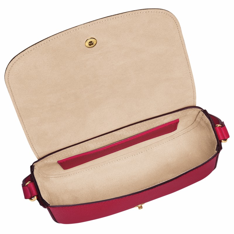 Sac Bandoulière Longchamp ÉPURE S Femme Fushia Soldes | 10253HYZJ13