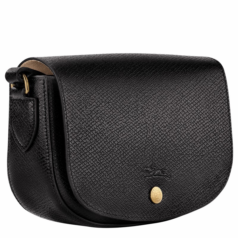 Sac Bandoulière Longchamp ÉPURE S Femme Noir Soldes | 10253HYZ001