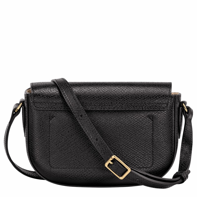 Sac Bandoulière Longchamp ÉPURE S Femme Noir Soldes | 10253HYZ001