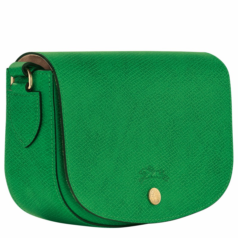 Sac Bandoulière Longchamp ÉPURE S Femme Vert Soldes | 10253HYZ129