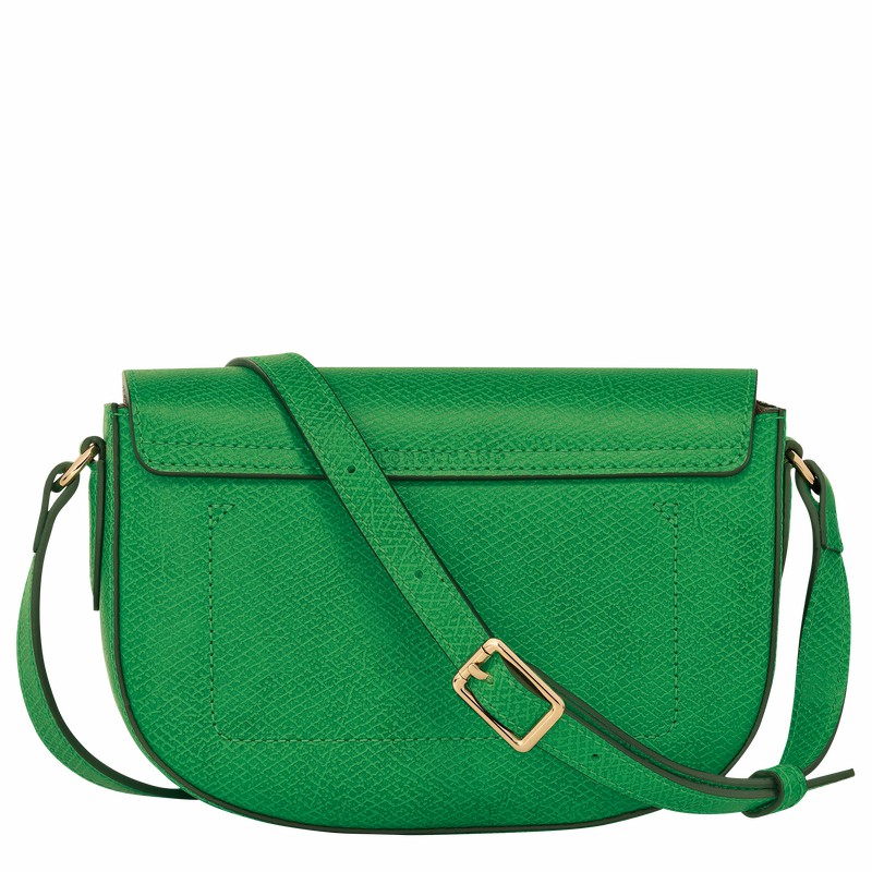 Sac Bandoulière Longchamp ÉPURE S Femme Vert Soldes | 10253HYZ129