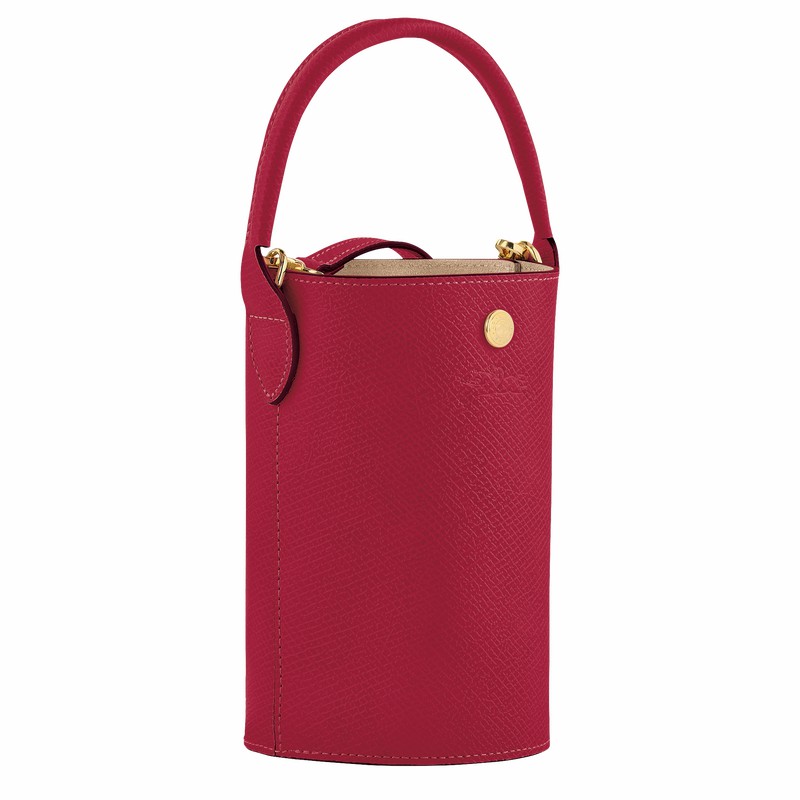 Sac Bandoulière Longchamp ÉPURE XS Femme Fushia Soldes | 10213HYZJ13