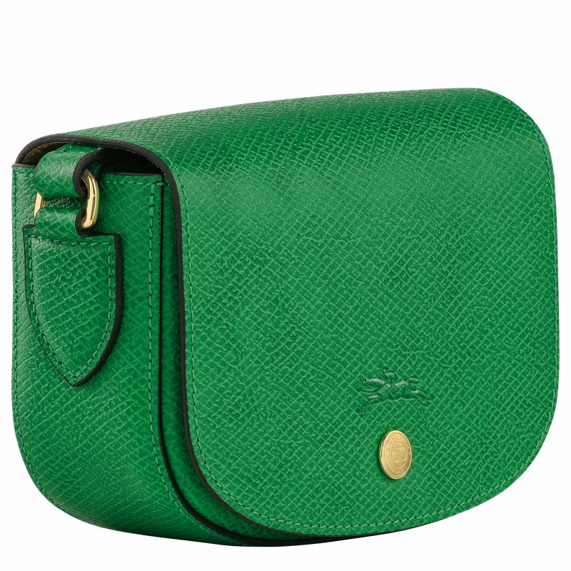 Sac Bandoulière Longchamp ÉPURE XS Femme Vert Soldes | 10165HYZ129