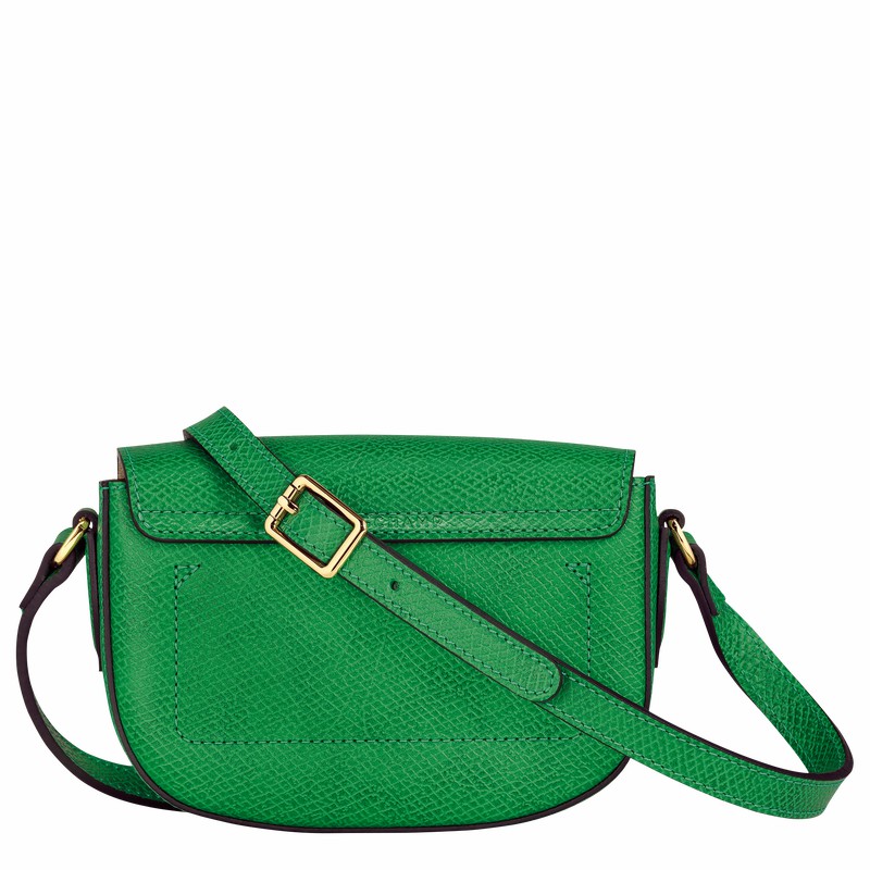 Sac Bandoulière Longchamp ÉPURE XS Femme Vert Soldes | 10165HYZ129