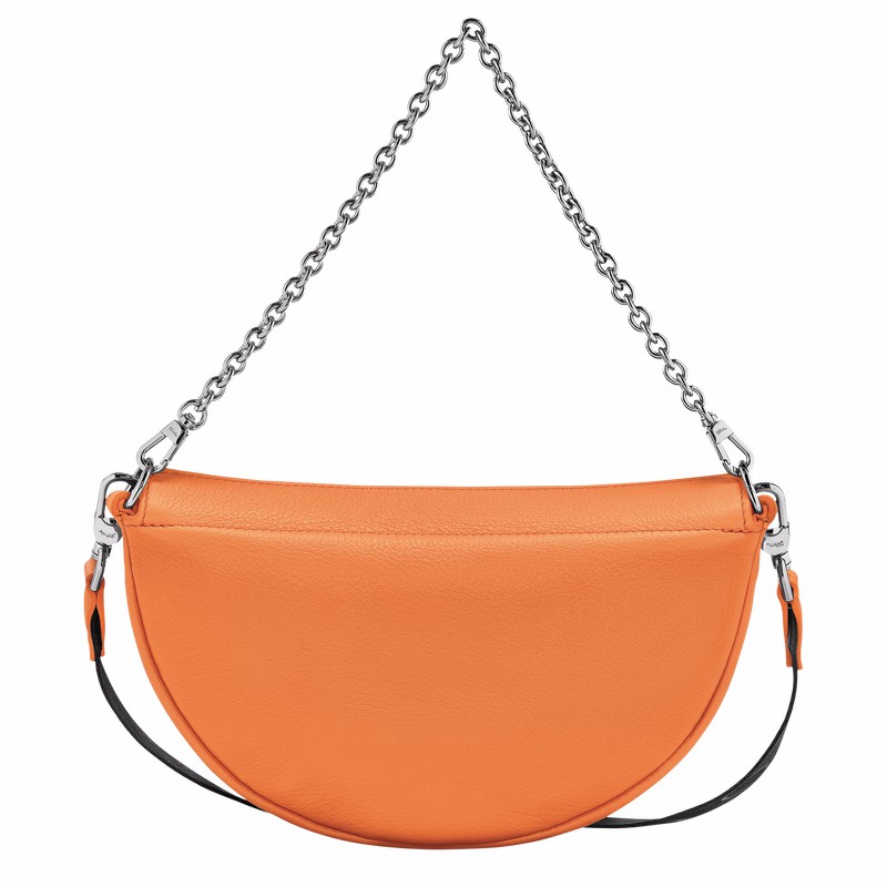 Sac Bandoulière Longchamp Smile S Femme Orange Soldes | 10224HDS217