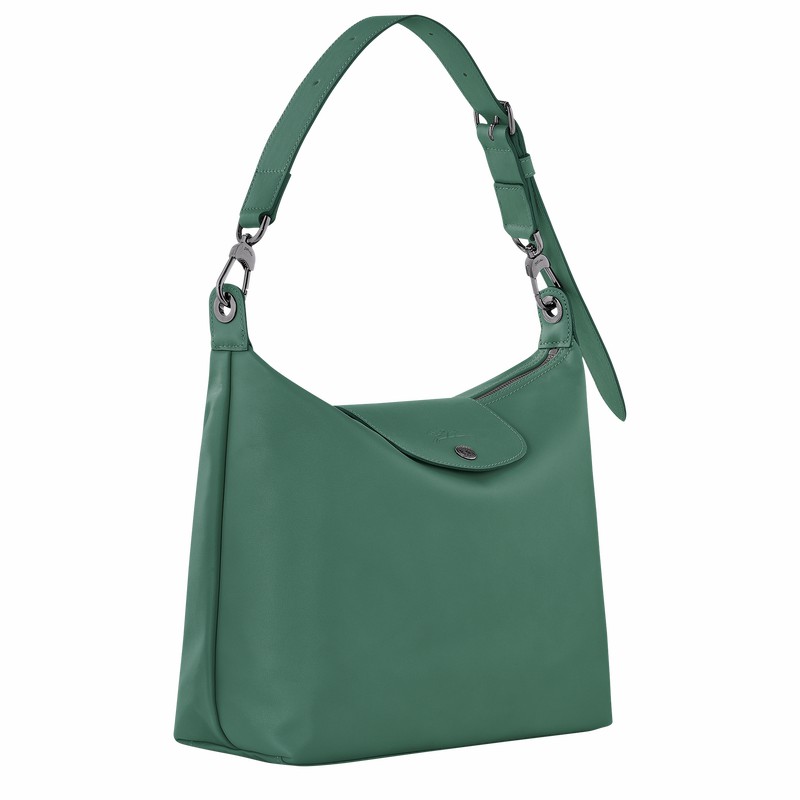 Sac Hobo Longchamp Le Pliage Xtra M Femme Vert Olive Soldes | 10189987D90