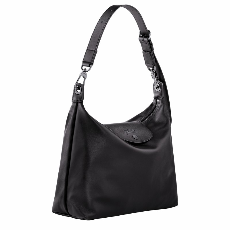 Sac Hobo Longchamp Le Pliage Xtra M Femme Noir Soldes | 10189987001