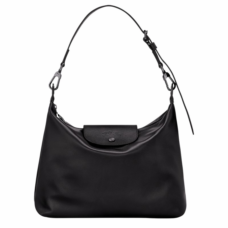 Sac Hobo Longchamp Le Pliage Xtra M Femme Noir Soldes | 10189987001