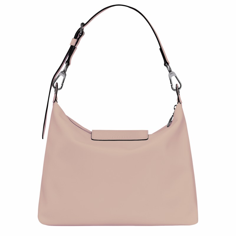 Sac Hobo Longchamp Le Pliage Xtra M Femme Beige Soldes | 10189987542