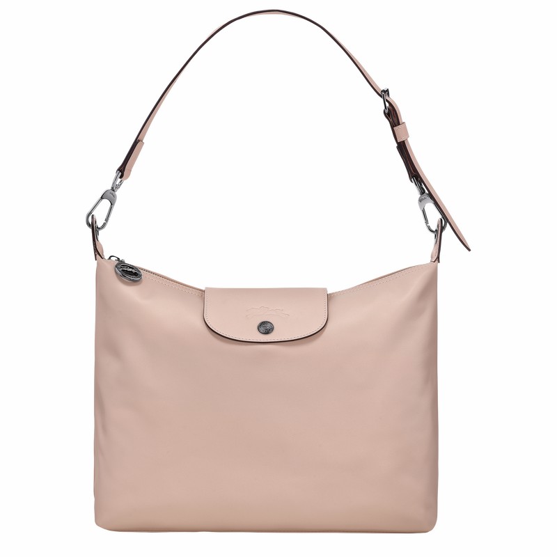 Sac Hobo Longchamp Le Pliage Xtra M Femme Beige Soldes | 10189987542