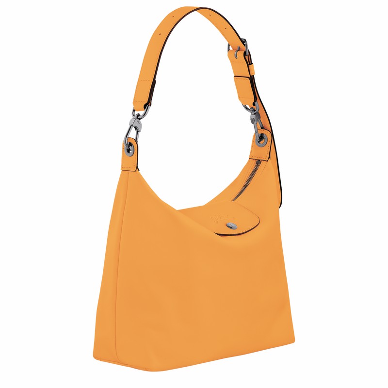 Sac Hobo Longchamp Le Pliage Xtra M Femme Abricot Soldes | 10189987222