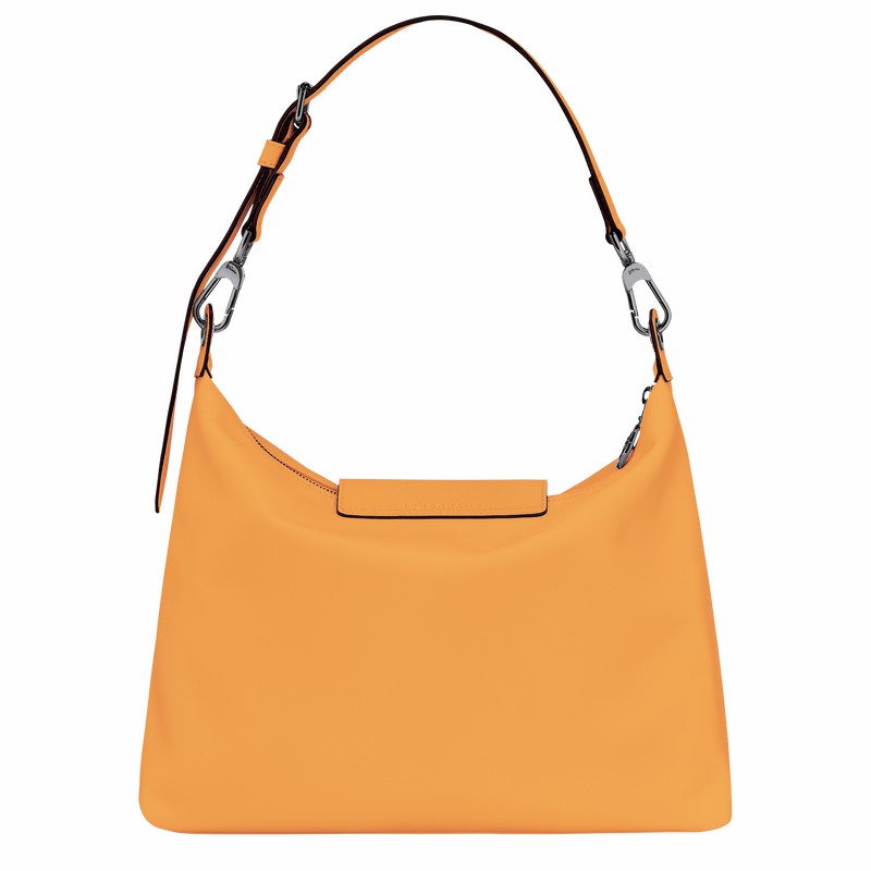 Sac Hobo Longchamp Le Pliage Xtra M Femme Abricot Soldes | 10189987222