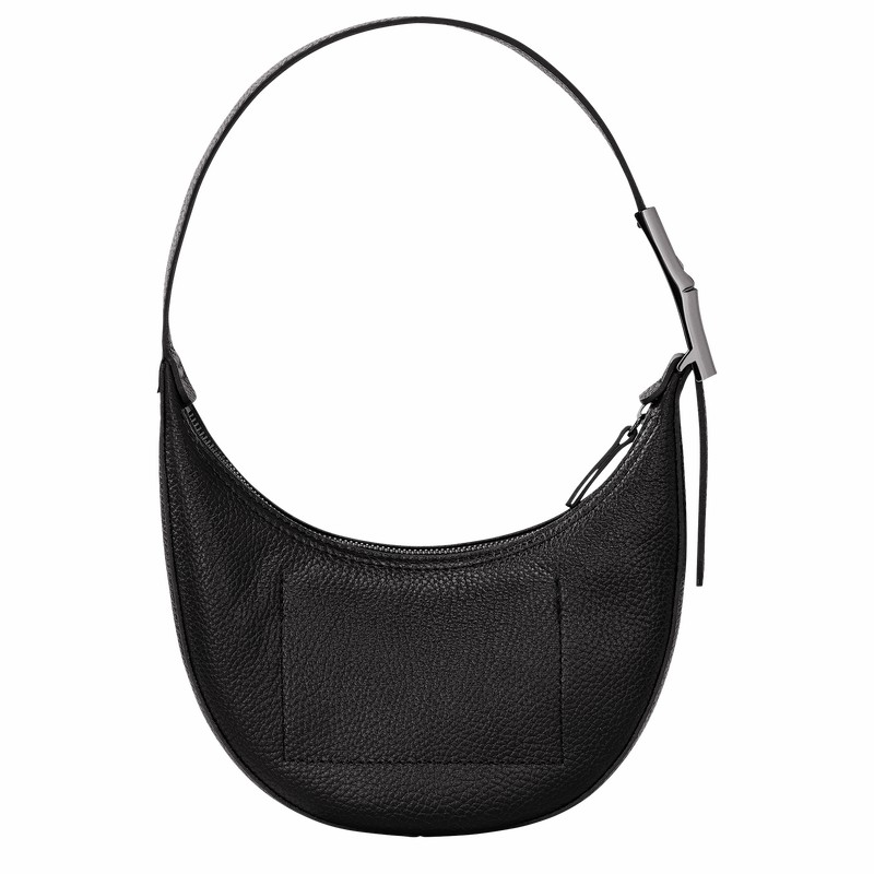 Sac Hobo Longchamp Le Roseau Essential S Femme Noir Soldes | 10217968001