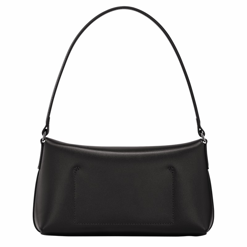 Sac Hobo Longchamp Le Roseau S Femme Noir Soldes | 10230HCL001