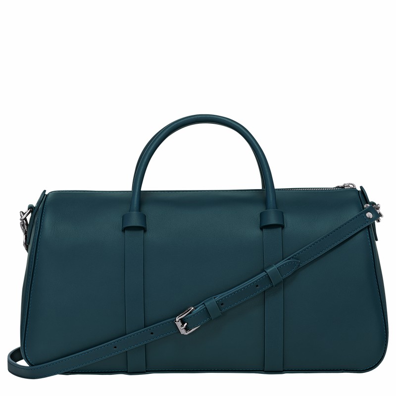 Sac a Main Longchamp Daylong L Femme Bleu Soldes | 10282HFK806