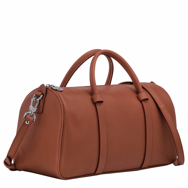 Sac a Main Longchamp Daylong L Femme Marron Soldes | 10282HFK504