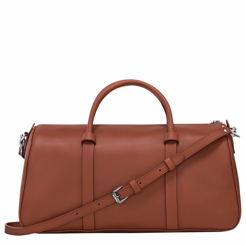 Sac a Main Longchamp Daylong L Femme Marron Soldes | 10282HFK504