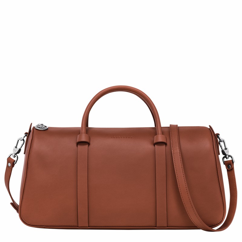 Sac a Main Longchamp Daylong L Femme Marron Soldes | 10282HFK504