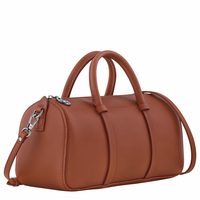 Sac a Main Longchamp Daylong M Femme Marron Soldes | 10271HFK504