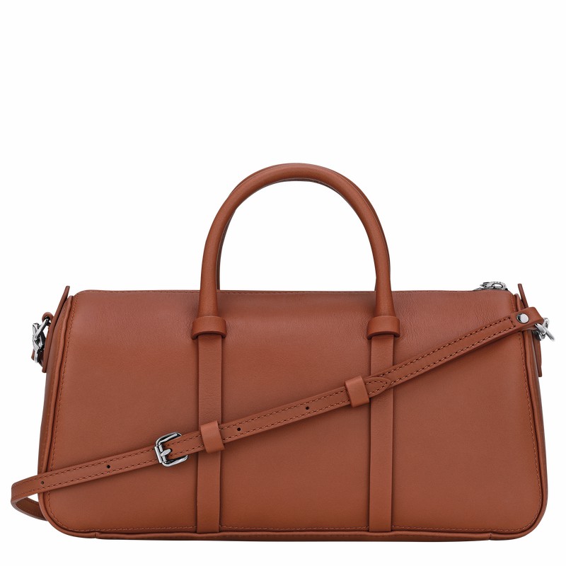 Sac a Main Longchamp Daylong M Femme Marron Soldes | 10271HFK504