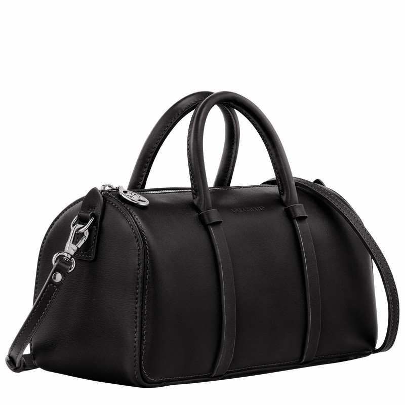 Sac a Main Longchamp Daylong M Femme Noir Soldes | 10271HFK001