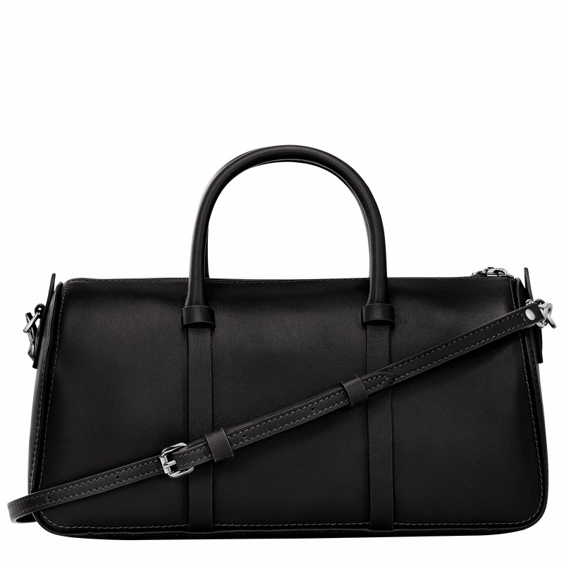 Sac a Main Longchamp Daylong M Femme Noir Soldes | 10271HFK001