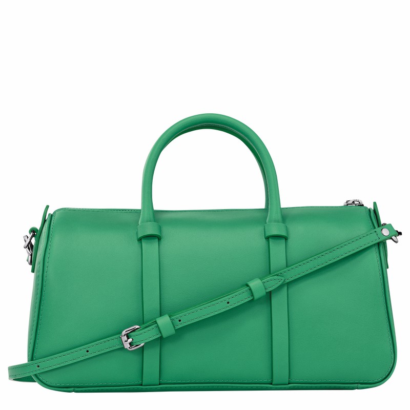 Sac a Main Longchamp Daylong M Femme Vert Soldes | 10271HFK129