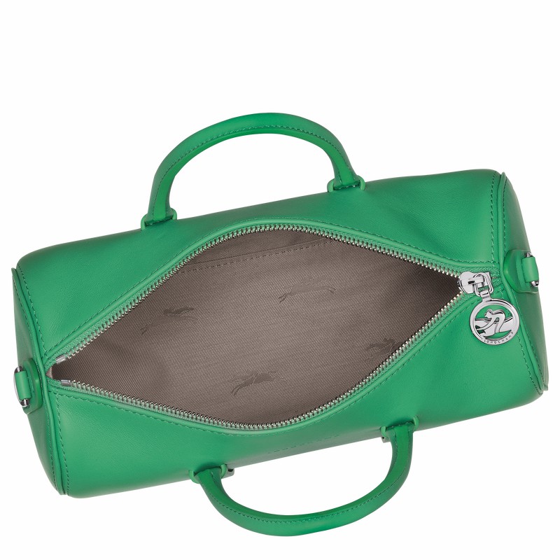 Sac a Main Longchamp Daylong M Femme Vert Soldes | 10271HFK129