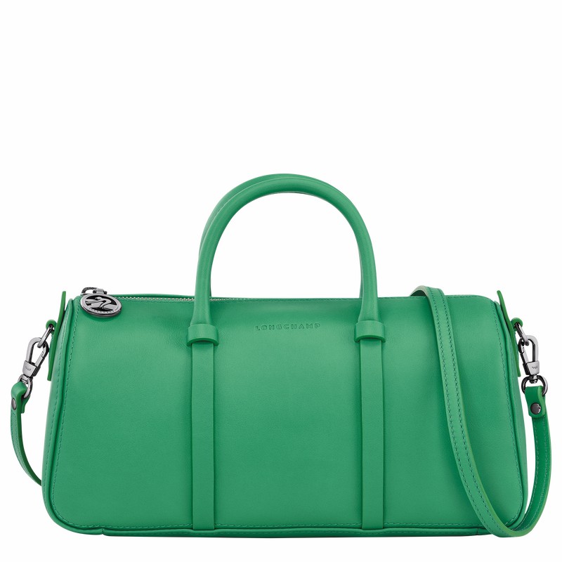 Sac a Main Longchamp Daylong M Femme Vert Soldes | 10271HFK129