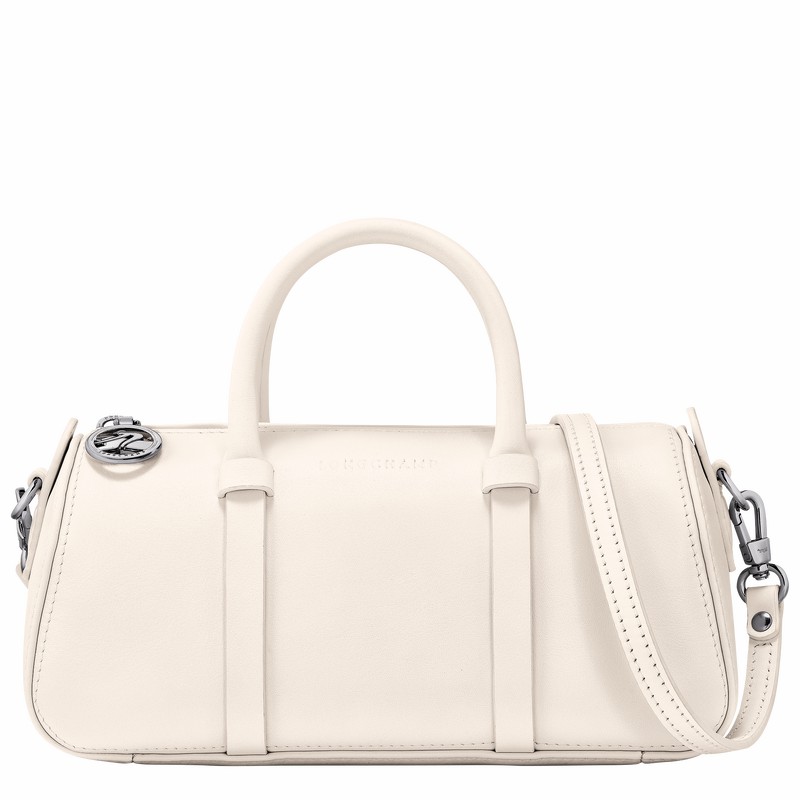 Sac a Main Longchamp Daylong S Femme Blanche Soldes | 10270HFK037