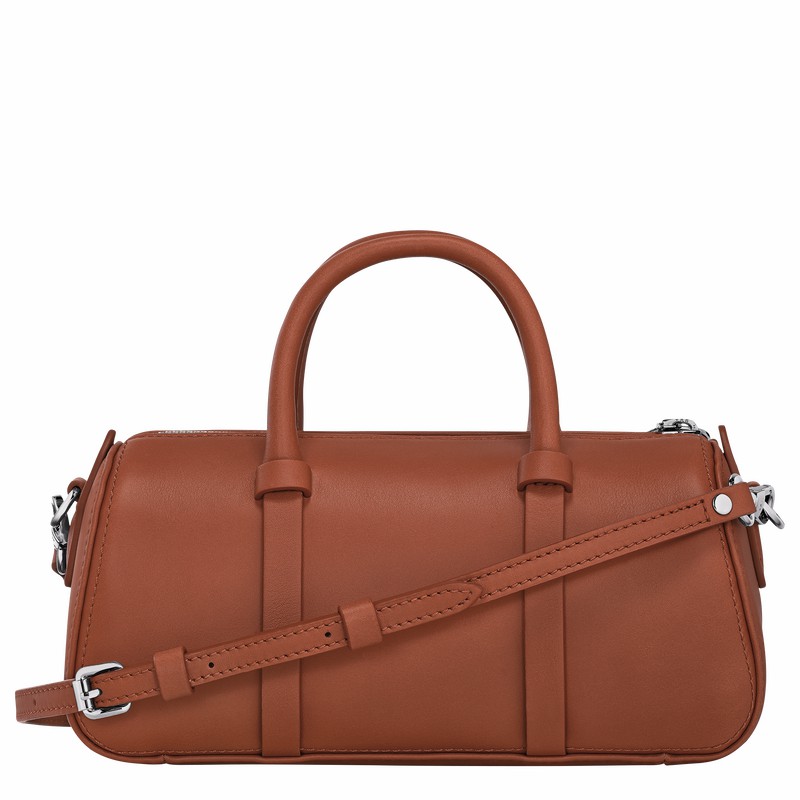 Sac a Main Longchamp Daylong S Femme Marron Soldes | 10270HFK504