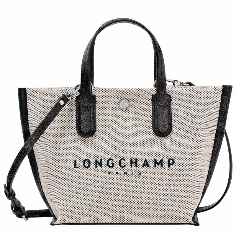 Sac a Main Longchamp Essential XS Femme Blanche Soldes | 10259HSG037