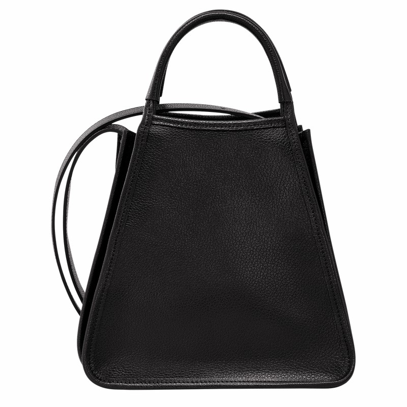 Sac a Main Longchamp Le FOULONNÉ S Femme Noir Soldes | 10233021001