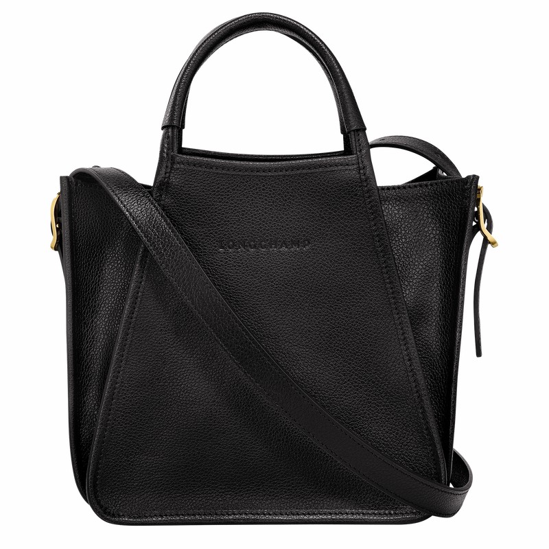 Sac a Main Longchamp Le FOULONNÉ S Femme Noir Soldes | 10233021001