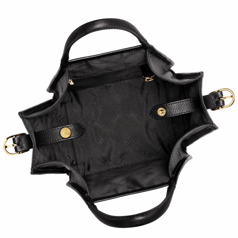 Sac a Main Longchamp Le FOULONNÉ S Femme Noir Soldes | 10233021001