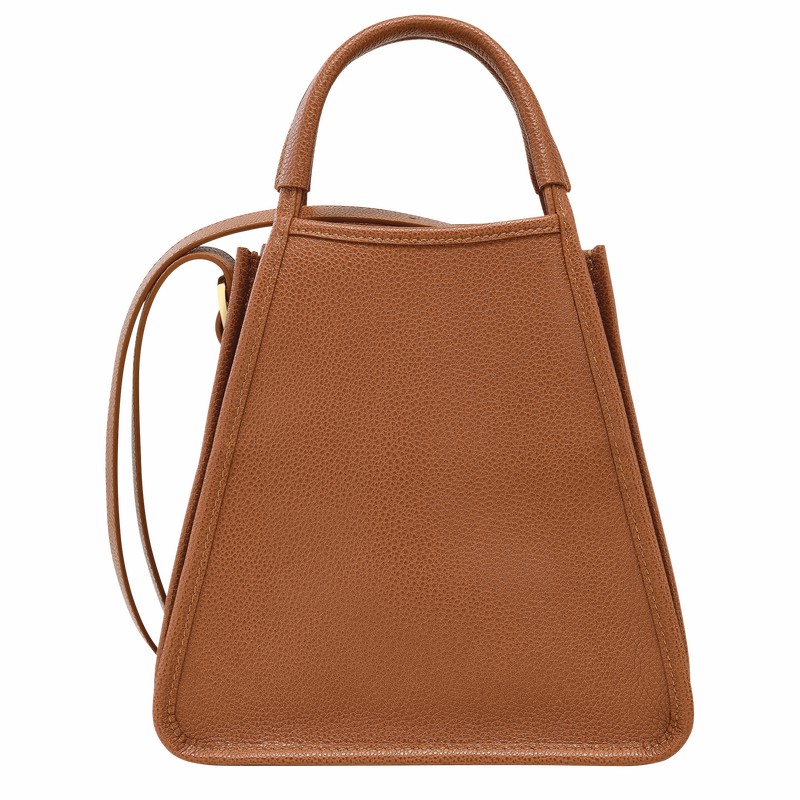 Sac a Main Longchamp Le FOULONNÉ S Femme Caramel Soldes | 10233021121