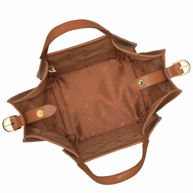 Sac a Main Longchamp Le FOULONNÉ S Femme Caramel Soldes | 10233021121