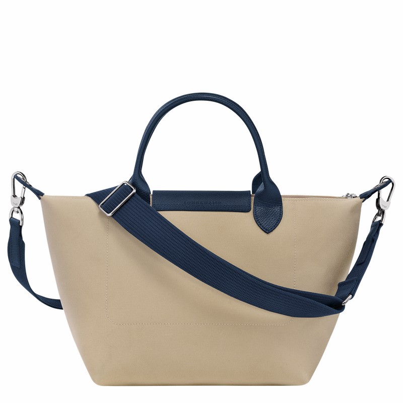 Sac a Main Longchamp Le Pliage Collection S Femme Beige Soldes | L1512HFG005