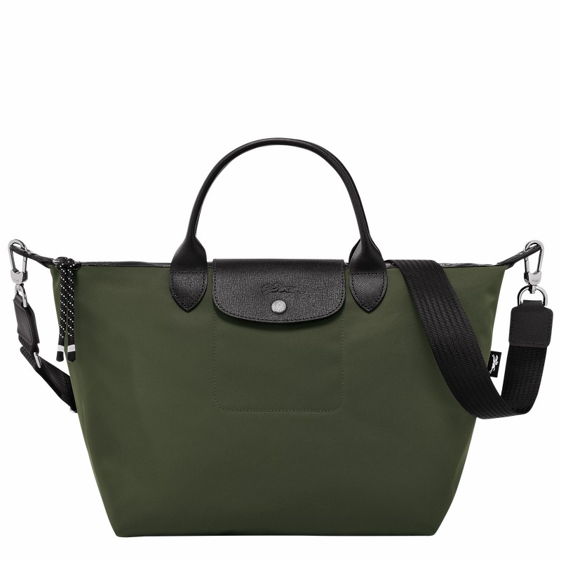 Sac a Main Longchamp Le Pliage Energy L Femme Kaki Soldes | L1515HSR892