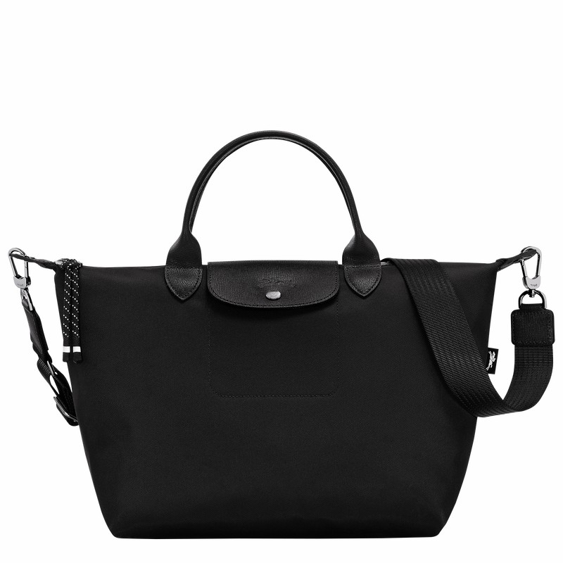 Sac a Main Longchamp Le Pliage Energy L Femme Noir Soldes | L1515HSR001