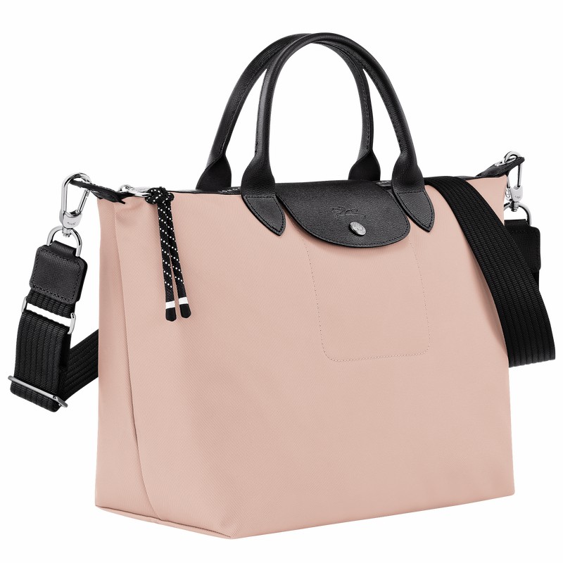 Sac a Main Longchamp Le Pliage Energy L Femme Beige Soldes | L1515HSR542