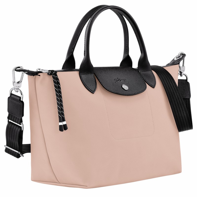 Sac a Main Longchamp Le Pliage Energy S Femme Beige Soldes | L1512HSR542