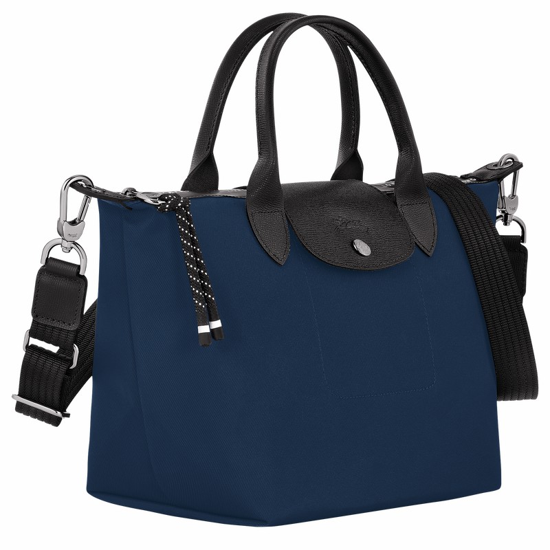 Sac a Main Longchamp Le Pliage Energy S Homme Bleu Marine Soldes | L1512HSR006-