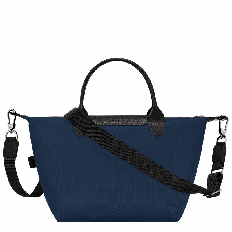 Sac a Main Longchamp Le Pliage Energy S Homme Bleu Marine Soldes | L1512HSR006-