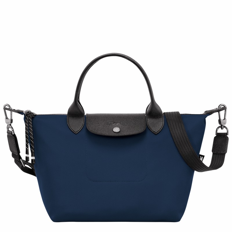 Sac a Main Longchamp Le Pliage Energy S Homme Bleu Marine Soldes | L1512HSR006-